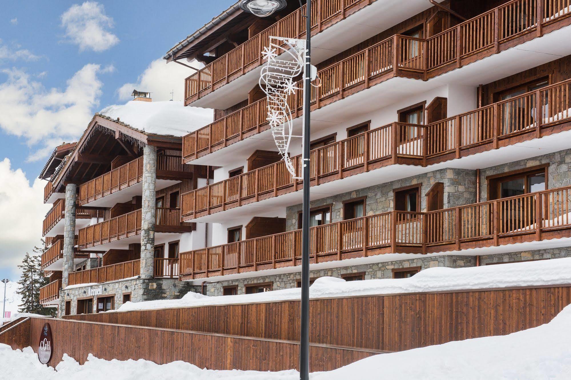 CGH Résidences&Spas Chalet Les Marmottons La Rosiere  Exterior foto
