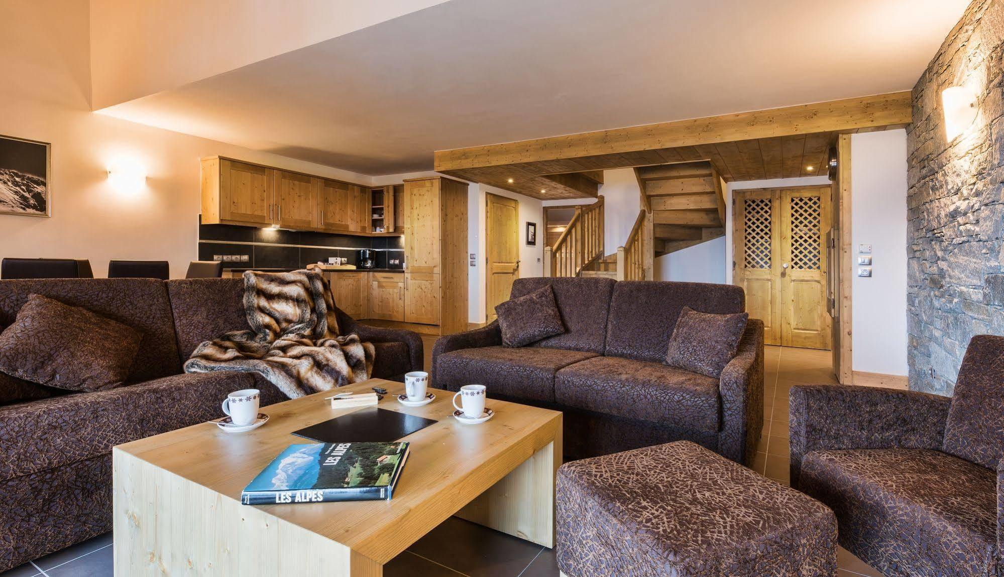 CGH Résidences&Spas Chalet Les Marmottons La Rosiere  Exterior foto